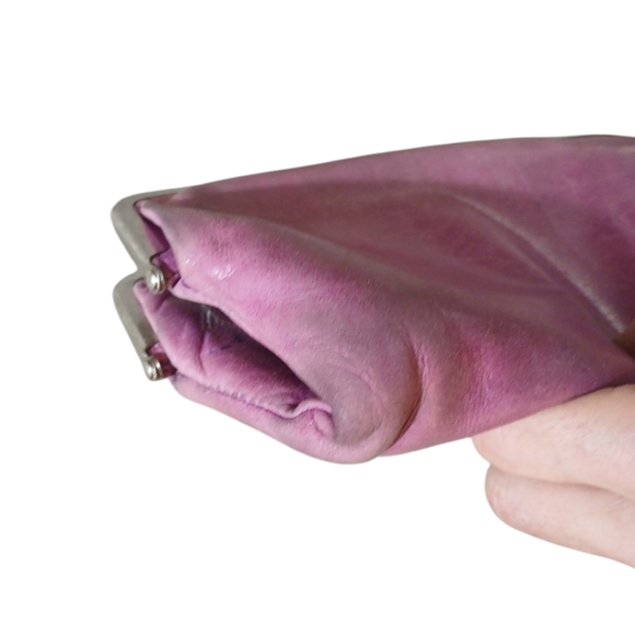 Hobo Purple/Pink Lauren Clutch Wallet Organizer - Picture 9 of 12